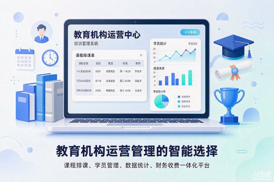 教培机构管理系统案例