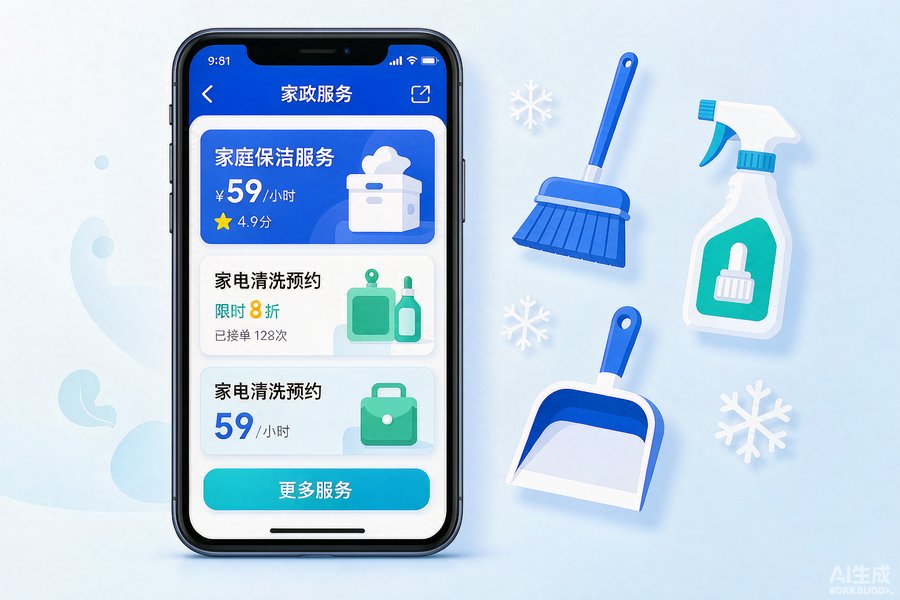 家政服务小程序案例