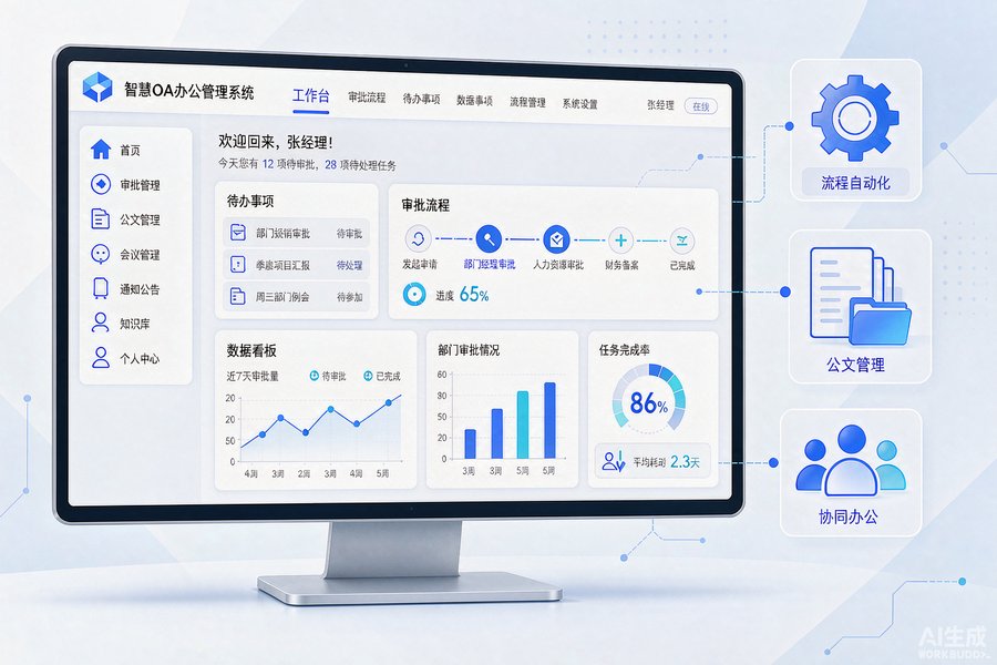 企业OA办公系统案例